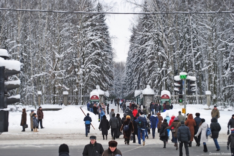 Вход в Павловский парк