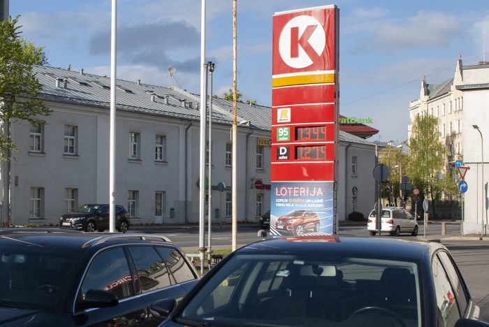 цены на бензин в Латвии