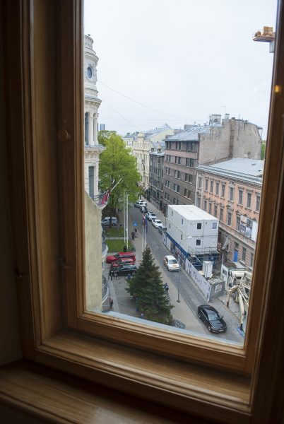 Вид из окна в музее Яна Розенталя