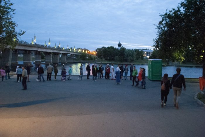туалет под ольгинским мостом на фестивале
