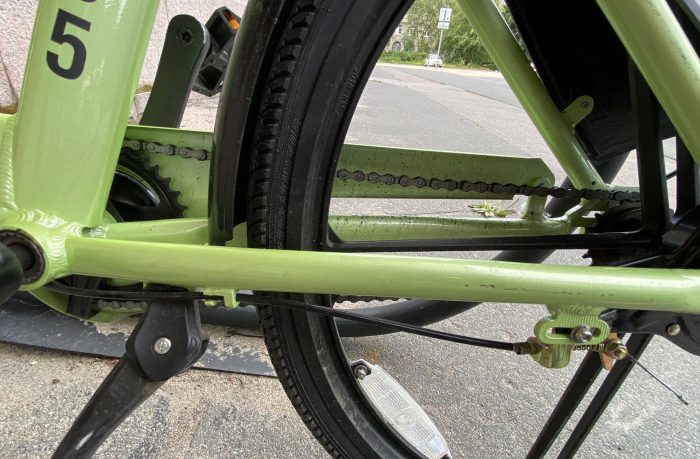 передняя и задняя звёзды велосипеда smartbike