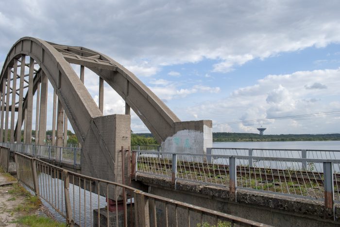 мост и обсерватория Калязина