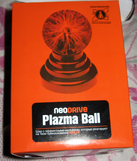 Plazma Ball от Neodrive коробка